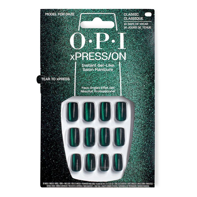 OPI Unhas Postiças xPRESS/ON Qual é a Sua Atitude de Mani? Modelo para Dias