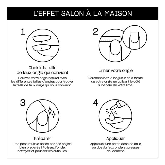 OPI Unhas Postiças xPRESS/ON Qual é a Sua Atitude de Manicure? Garçonete Discreta
