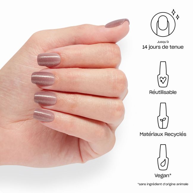 OPI Press-On Nails What's Your Mani-Tude Track Suited Cutie