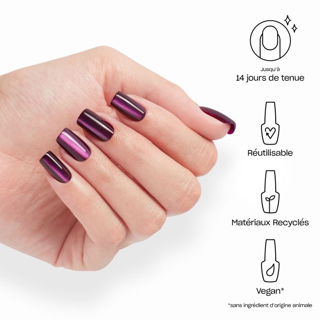 OPI Unhas Postiças xPRESS/ON Qual é a Sua Mani-Tude Beyond Berry Janes