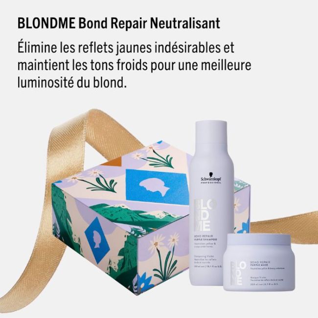Coffret BlondMe Bond Repair neutralisant Schwarzkopf