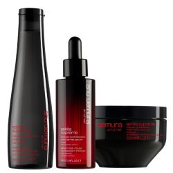 Routine Anti-chute cheveux épais Ashita Suprême Shu Uemura