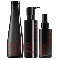 Routine cheveux fins Ashita Suprême Shu Uemura