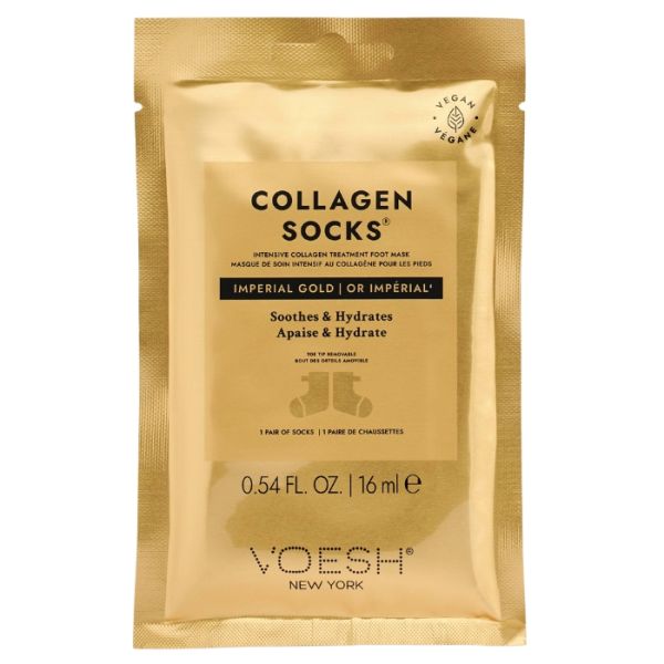 Chaussettes au collagène Collagen Socks Imperial Gold VOESH Chaussettes au collagène Collagen Socks Imperial Gold VOESH