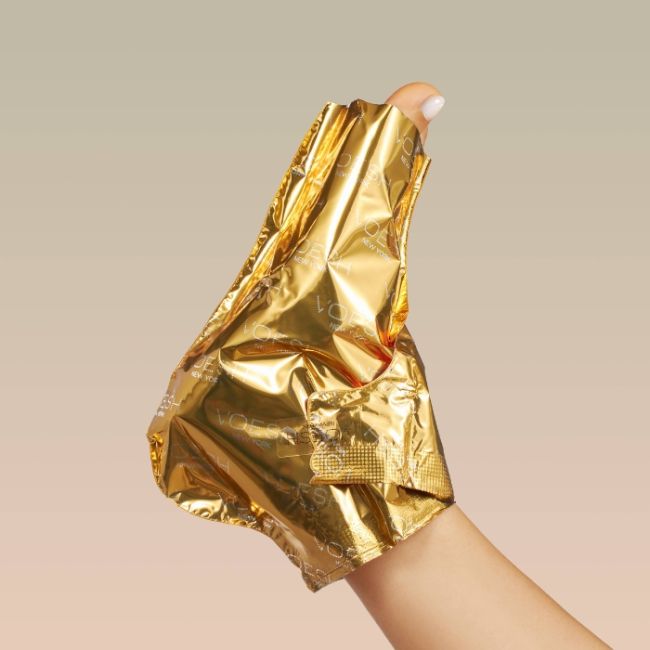 Chaussettes au collagène Collagen Socks Imperial Gold VOESH Chaussettes au collagène Collagen Socks Imperial Gold VOESH