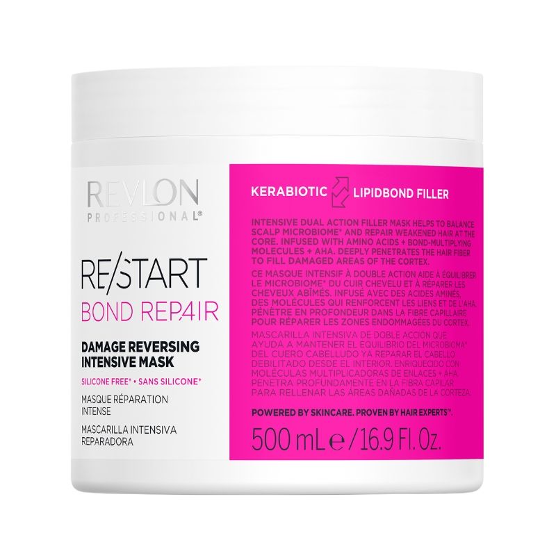 Masque réparation intense Bond Repair Restart Revlon 500ML Masque réparation intense Bond Repair Restart Revlon 500ML