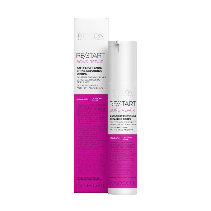 Gouttes anti-fourches et révélatrices de brillance Bond Repair Restart Revlon 50ML