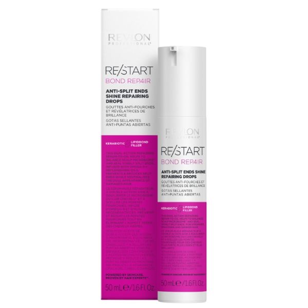 Gouttes anti-fourches et révélatrices de brillance Bond Repair Restart Revlon 50ML