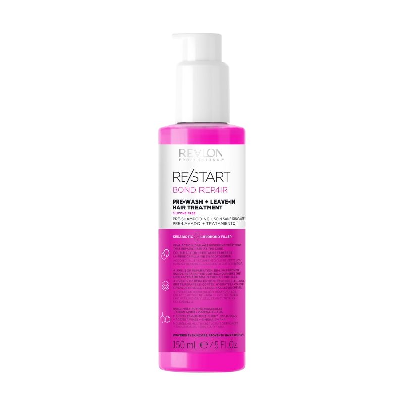 Pré-Shampooing + soin sans rinçage Bond Repair Restart Revlon 150ML