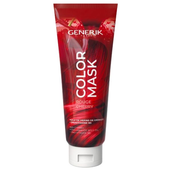 Masque repigmentant Color Mask Rouge Cherry Générik 200ml
