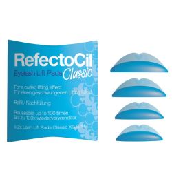 Lot de pads réhaussement des cils Classic Eyelash RefectoCil XS,S,M,L