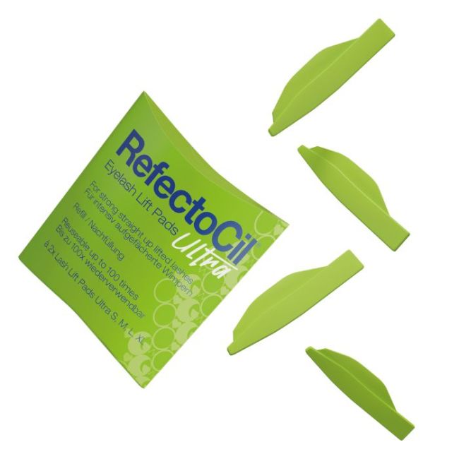 Lot de pads réhaussement des cils Ultra Eyelash RefectoCil S,M,L,XL