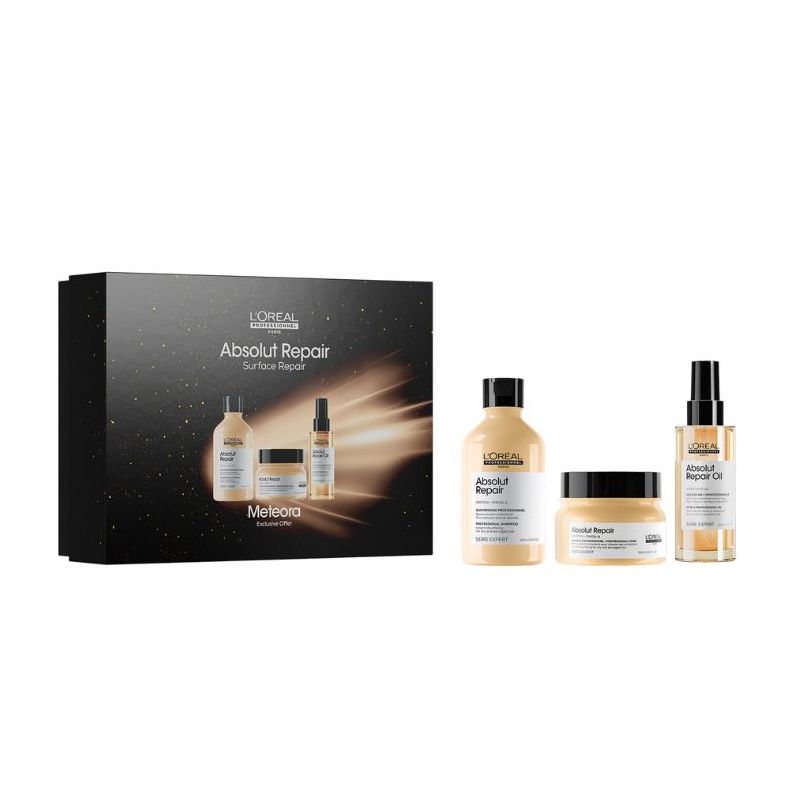 Coffret Trio Absolut Repair beschadigd haar L'Oréal Professionnel