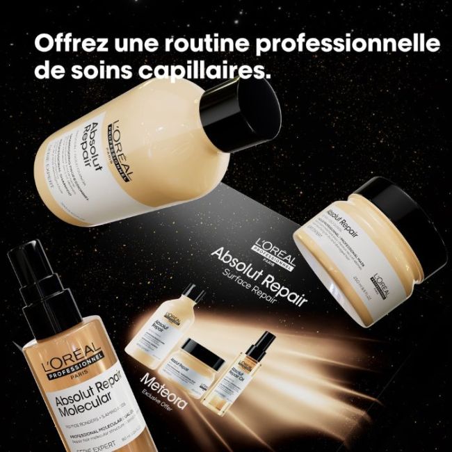 Coffret Trio Absolut Repair cheveux abîmés L'Oréal Professionnel