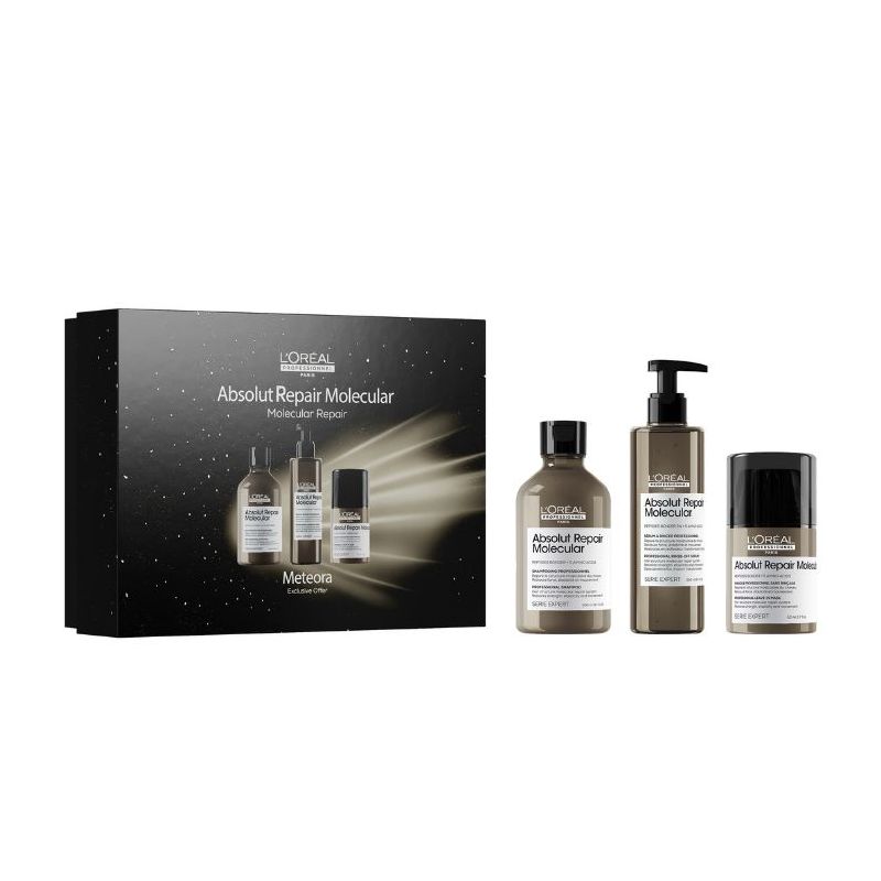 Coffret Trio Absolut Repair Molecular beschadigd haar L'Oréal Professionnel