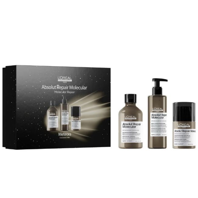 Coffret Trio Absolut Repair Molecular beschadigd haar L'Oréal Professionnel