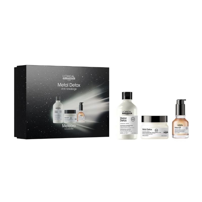 Coffret Trio Metal Detox para cabellos sensibles y quebradizos L'Oréal Professionnel