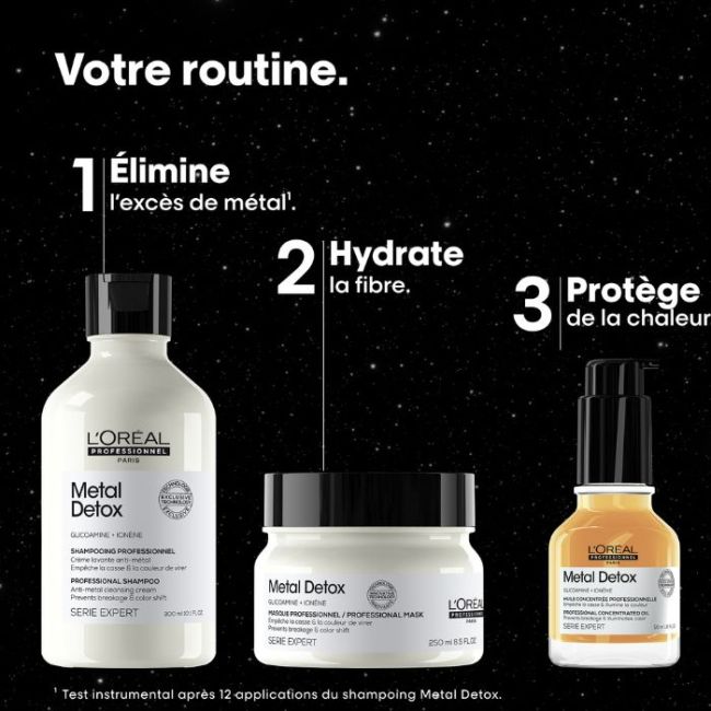 Coffret Trio Metal Detox voor gevoelige en broze haren L'Oréal Professionnel