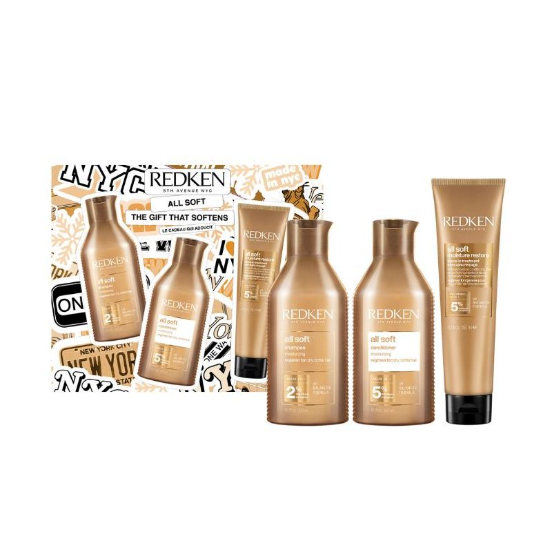 Coffret All Soft pour cheveux secs Redken