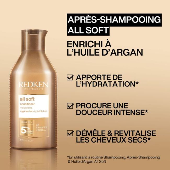 Coffret All Soft pour cheveux secs Redken