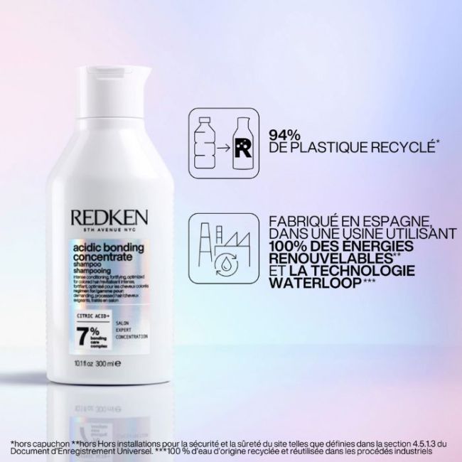 Shampooing concentré Acidic Bonding Concentrate Redken 300ML