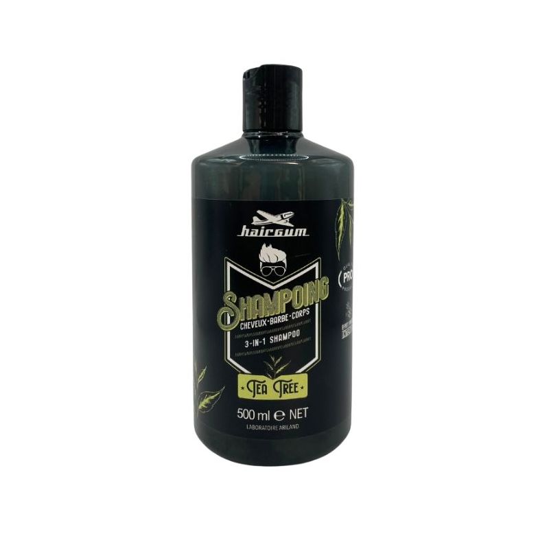 Shampooing 3-en-1 Tea tree Hairgum 500ml