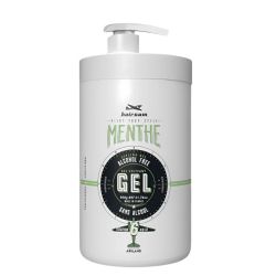 Gel de peinado de menta sin alcohol Hairgum 900 Grs