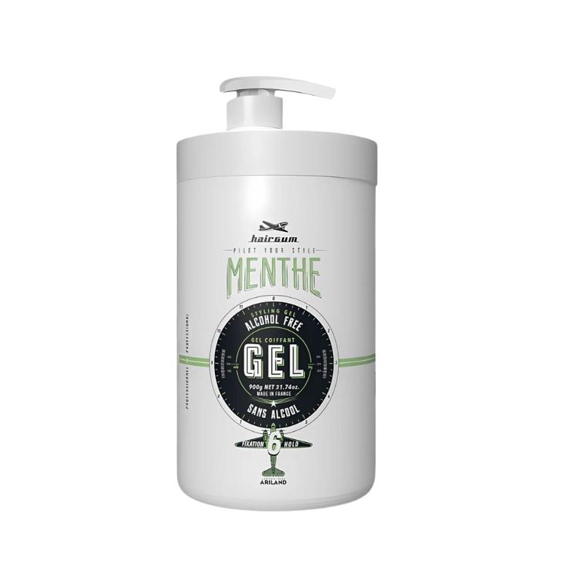 Mint Hair Styling Gel Without Alcohol Hairgum 900 Grs