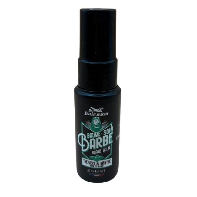 Baardbalsem groene thee en munt Hairgum 30ml