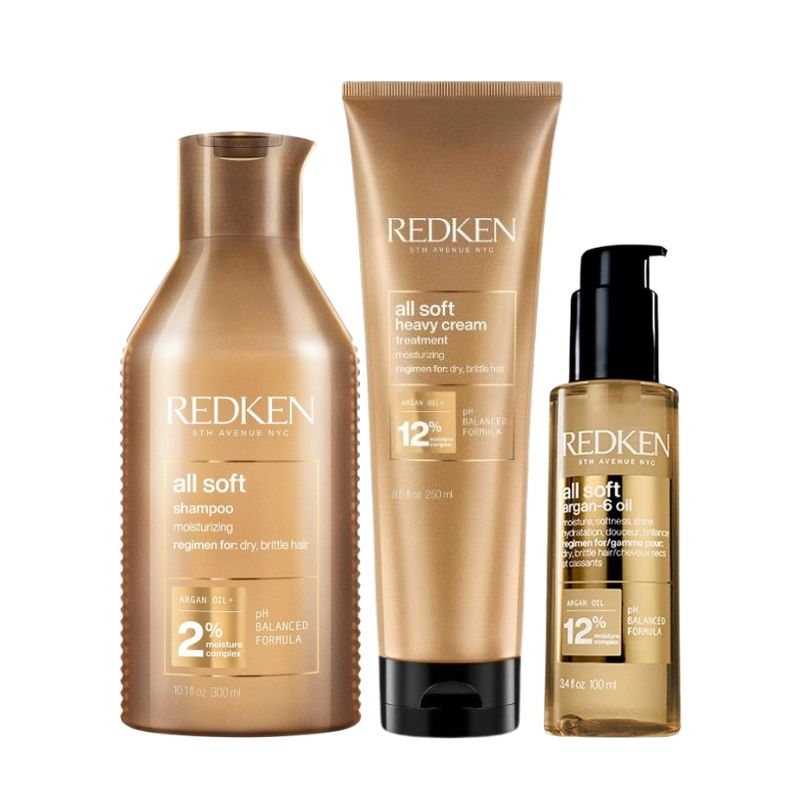 copy ofTrio nutritivo para cabelos secos All Soft Redken