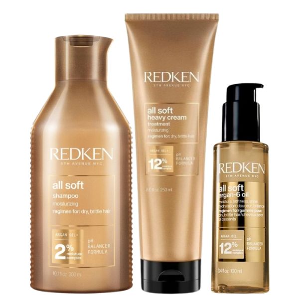 Trio nutrition intense cheveux secs All Soft Redken