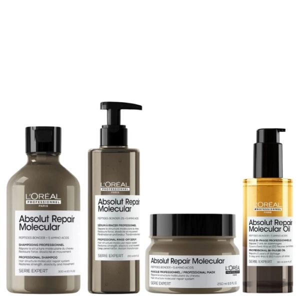 Routine réparatrice Absolut Repair Molecular L'Oréal Professionnel