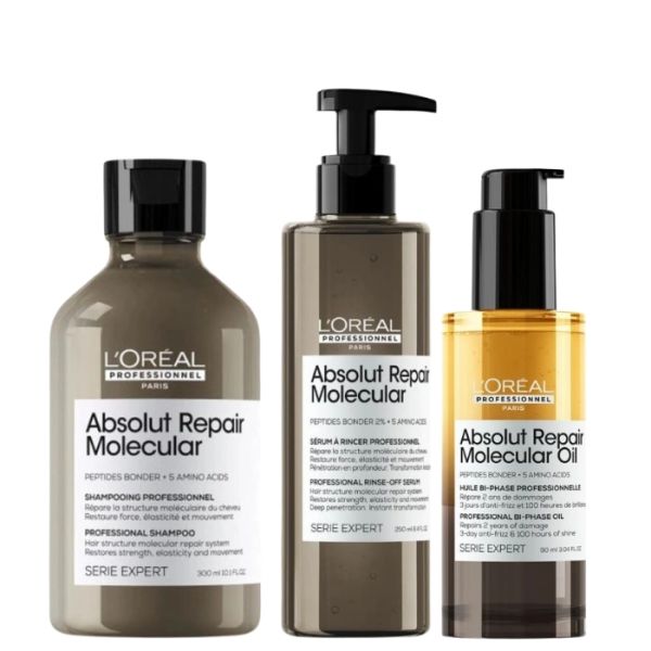 copy ofRoutine réparatrice Absolut Repair Molecular L'Oréal Professionnel