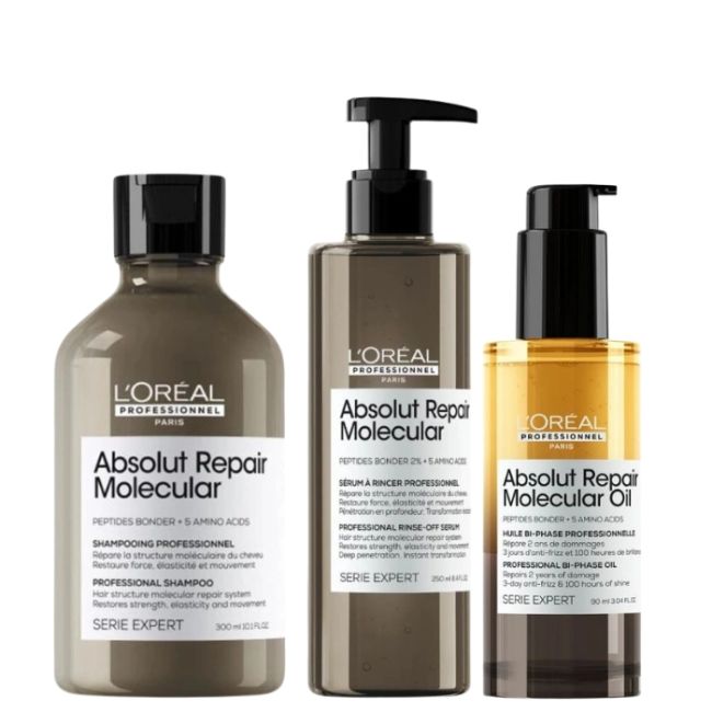 copy ofcopy ofcopy ofDuo shampoo & mask concentraat Absolut Repair Molecular L'Oréal Professionnel
