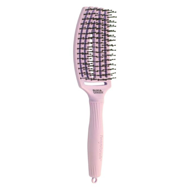 Pastel Pink Double Fingerbrush M Olivia Garden - Style Differently with Joy