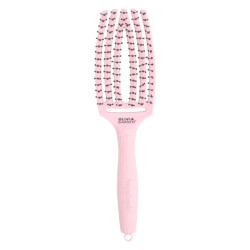 Cepillo Fingerbrush Doble rosa pastel M Olivia Garden - Peina de manera diferente con Alegría