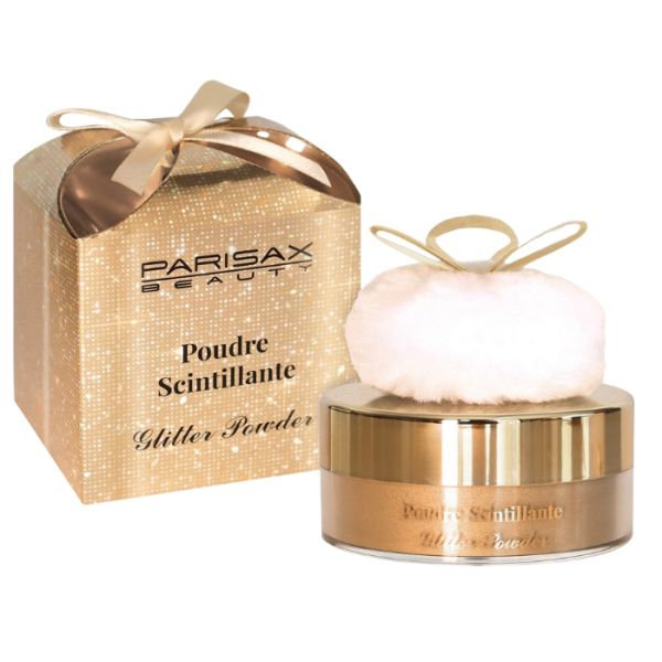 Poudre Scintillante avec houpette Parisax