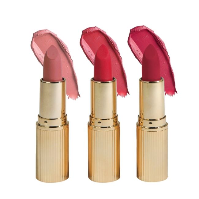 Coffret maquillage 3 rouges à lèvres Parisax