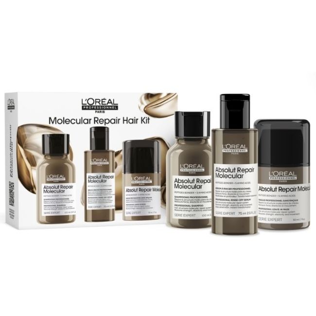 Coffret mini trio Absolut Repair Molecular L'Oréal Professionnel
