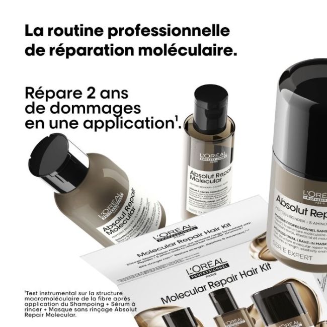 Coffret mini trio Absolut Repair Molecular L'Oréal Professionnel