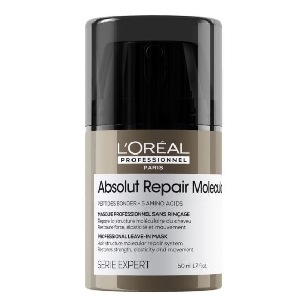 Maschera senza risciacquo Absolut Repair Molecular L'Oréal Professionnel 50ML