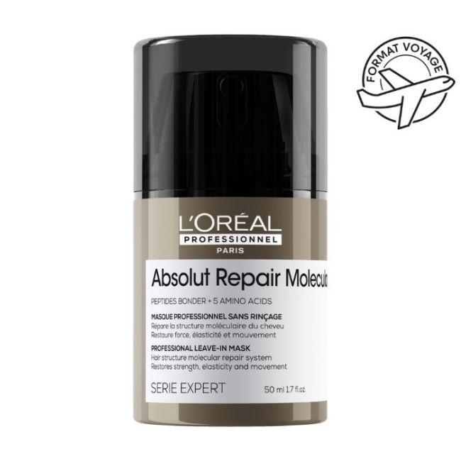 Masque zonder uitspoelen Absolut Repair Molecular L'Oréal Professionnel 50ML