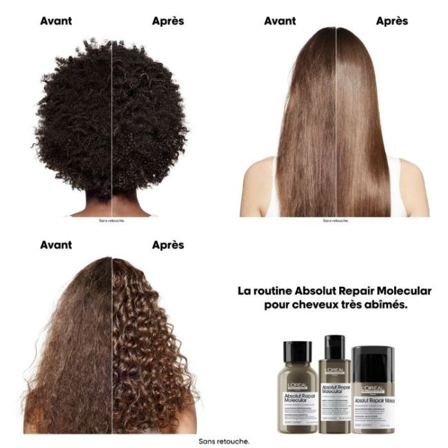 Masque zonder uitspoelen Absolut Repair Molecular L'Oréal Professionnel 50ML