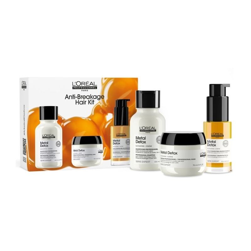 Coffret mini trio Metal Detox L'Oréal Professionnel