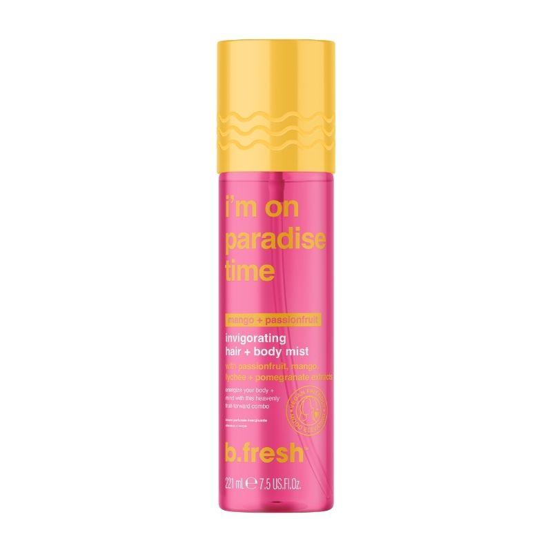 Brume parfumée énergisante I'm On Paradise Time B.FRESH 221ml