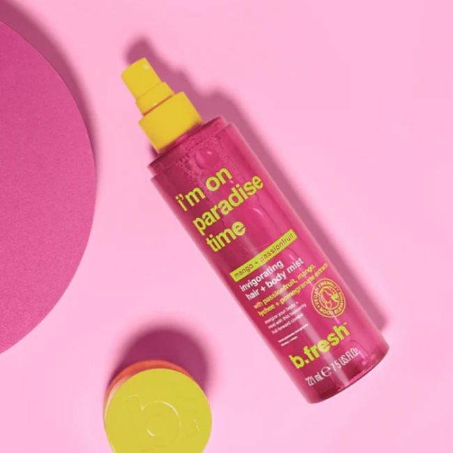 Brume parfumée énergisante I'm On Paradise Time B.FRESH 221ml