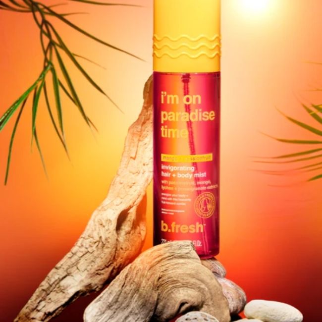 Brume parfumée énergisante I'm On Paradise Time B.FRESH 221ml