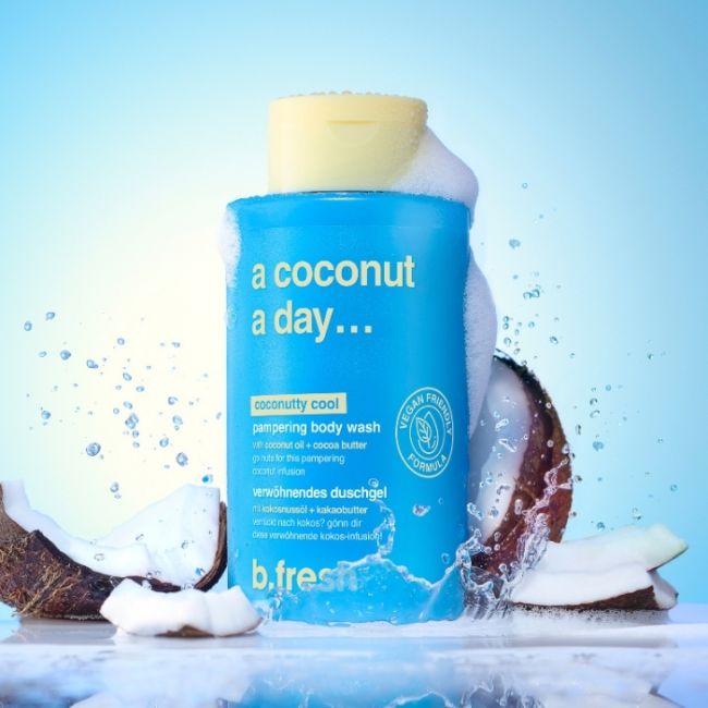 Gel douche cocooning A Coconut a Day B.FRESH 473ml