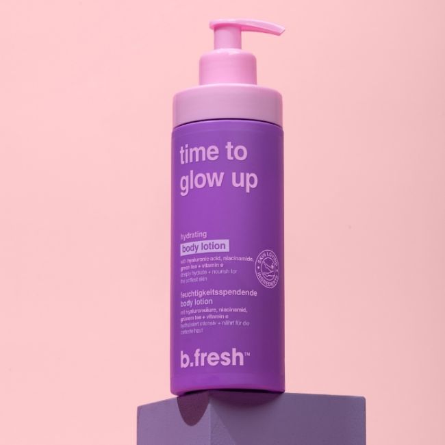Lotion hydratante pour le corps Time To Glow Up B.FRESH 355ml