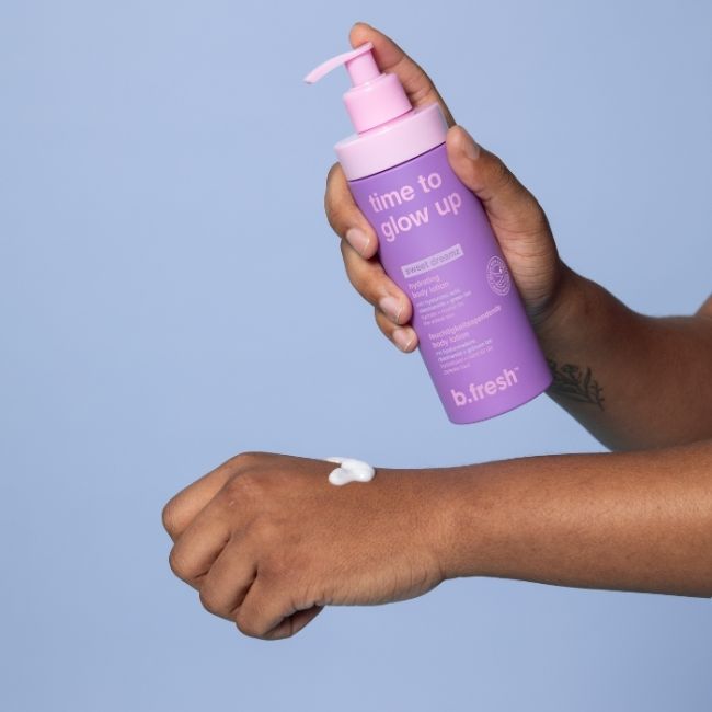 Lotion hydratante pour le corps Time To Glow Up B.FRESH 355ml